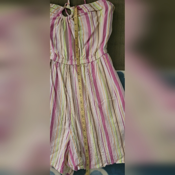 Old Navy Striped O-Ring Romper - Picture 5 of 6